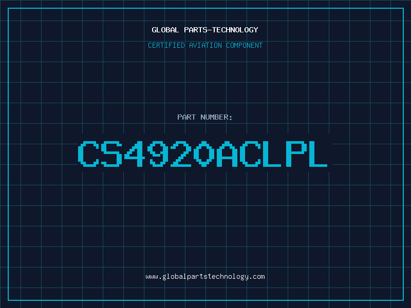Aviation Part CS4920ACLPL