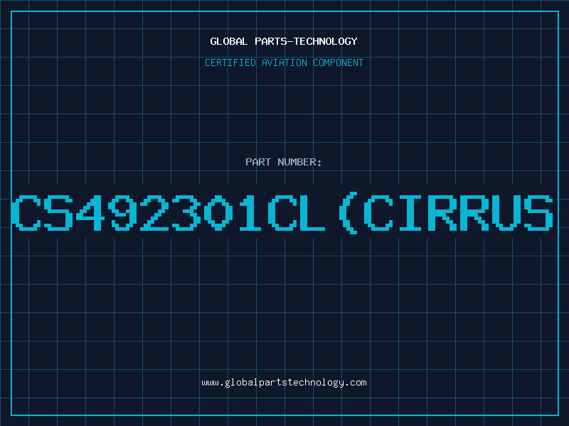 Aviation Part CS492301CL(Cirrus