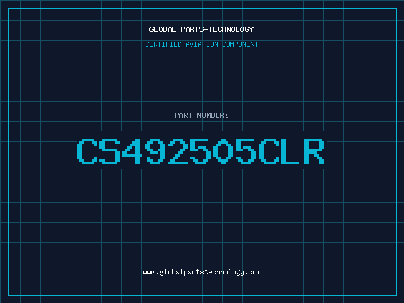 Aviation Part CS492505CLR