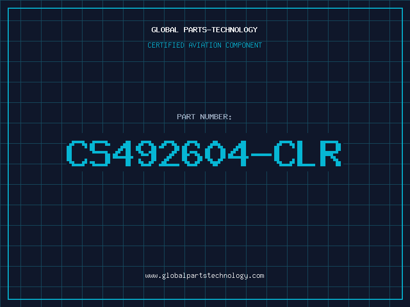 Aviation Part CS492604-CLR