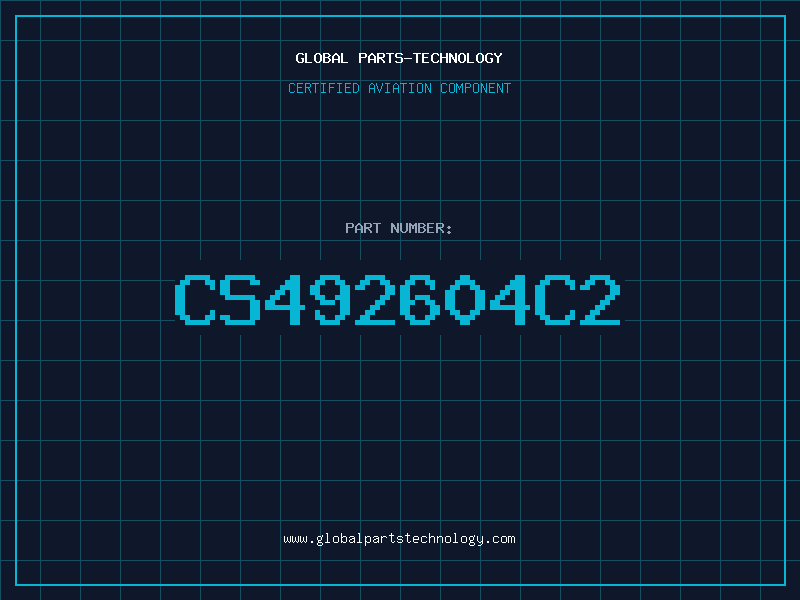 Aviation Part CS492604C2