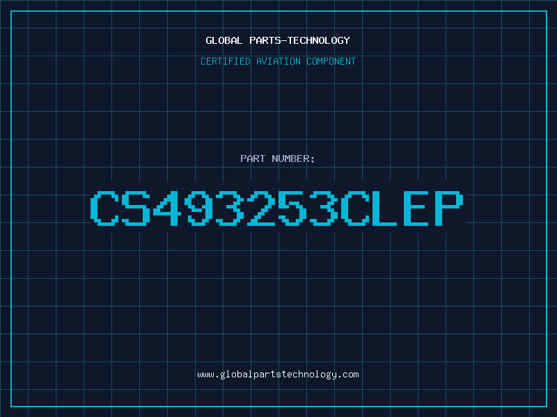 Aviation Part CS493253CLEP