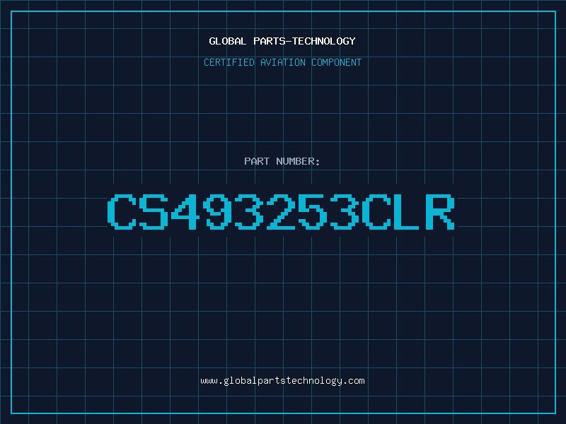 Aviation Part CS493253CLR
