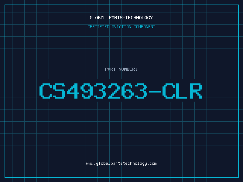 Aviation Part CS493263-CLR