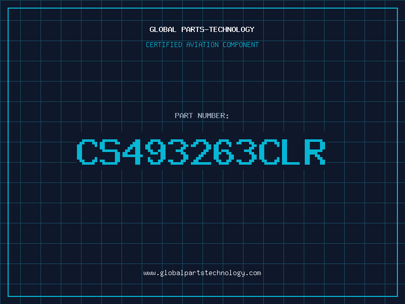 Aviation Part CS493263CLR