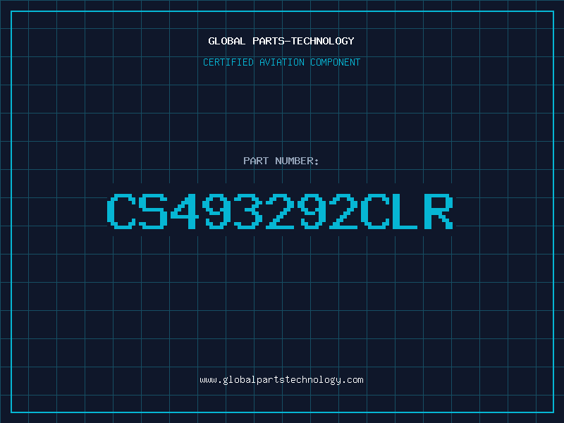 Aviation Part CS493292CLR