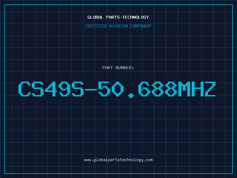 Aviation Part CS49S-50.688MHZ