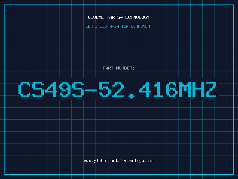 Aviation Part CS49S-52.416MHZ