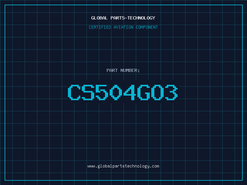 Aviation Part CS504GO3