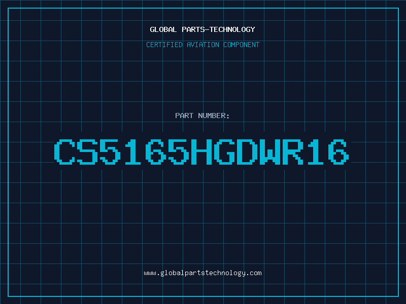 Aviation Part CS5165HGDWR16