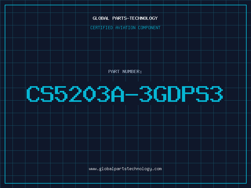 Aviation Part CS5203A-3GDPS3