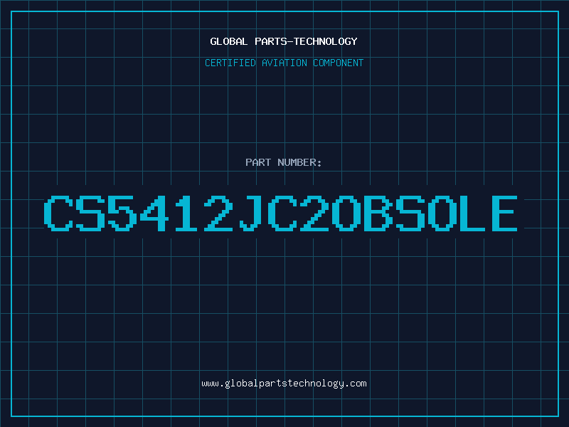 Aviation Part CS5412JC2OBSOLE