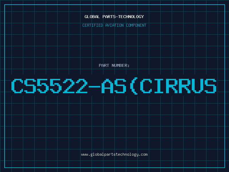 Aviation Part CS5522-AS(Cirrus