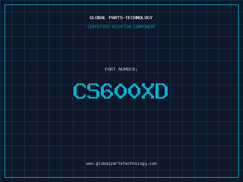 Aviation Part CS600XD