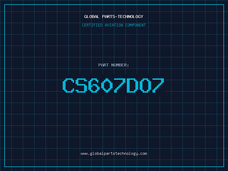 Aviation Part CS607DO7