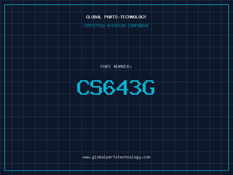 Aviation Part CS643G