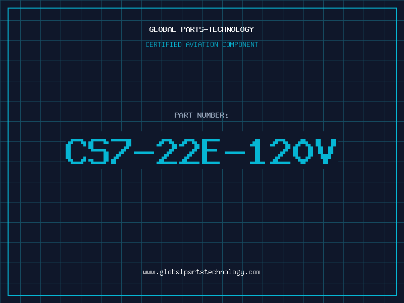 Aviation Part CS7-22E-120V