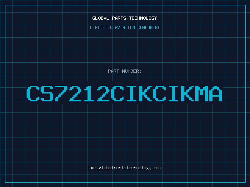 Aviation Part CS7212CIKCIKMA
