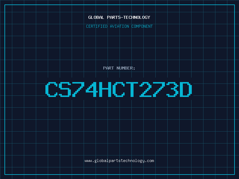 Aviation Part CS74HCT273D