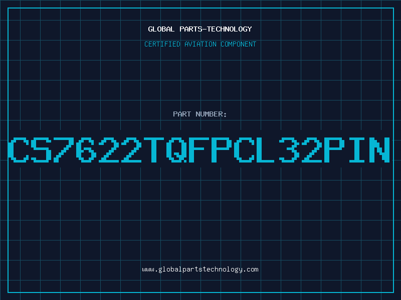 Aviation Part CS7622TQFPCL32PIN