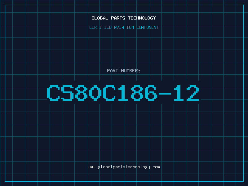 Aviation Part CS80C186-12