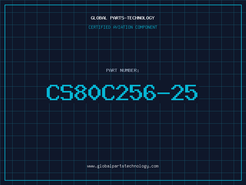 Aviation Part CS80C256-25