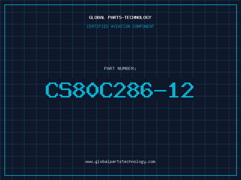 Aviation Part CS80C286-12