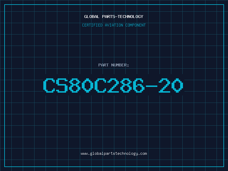 Aviation Part CS80C286-20