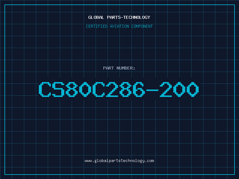 Aviation Part CS80C286-200