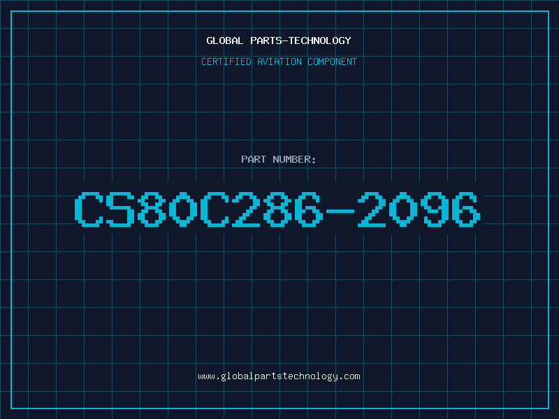 Aviation Part CS80C286-2096