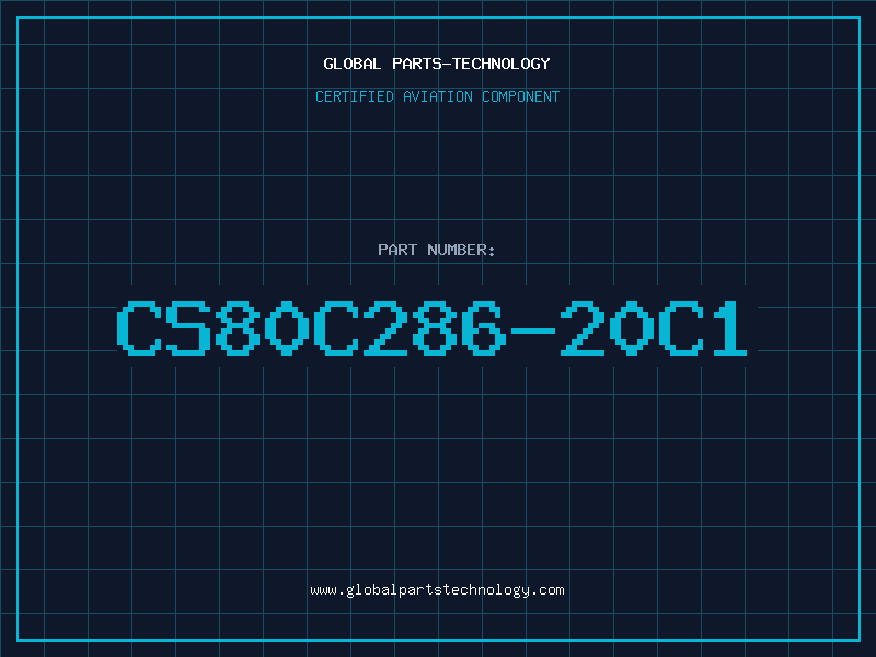 Aviation Part CS80C286-20C1