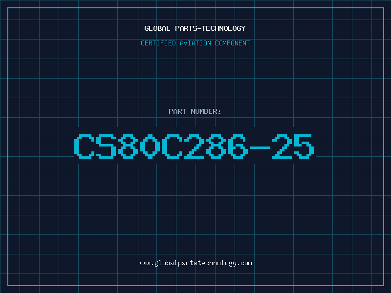 Aviation Part CS80C286-25