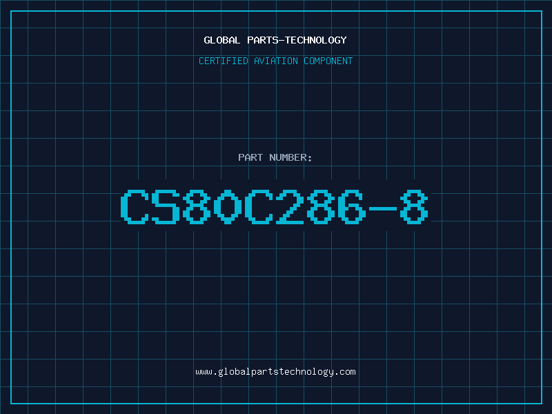 Aviation Part CS80C286-8
