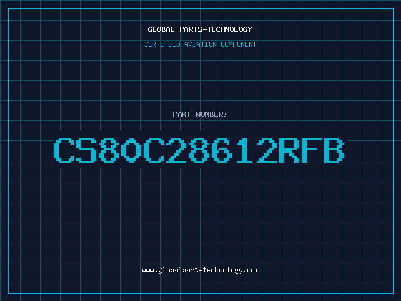Aviation Part CS80C28612RFB