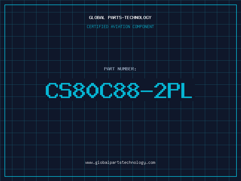 Aviation Part CS80C88-2PL