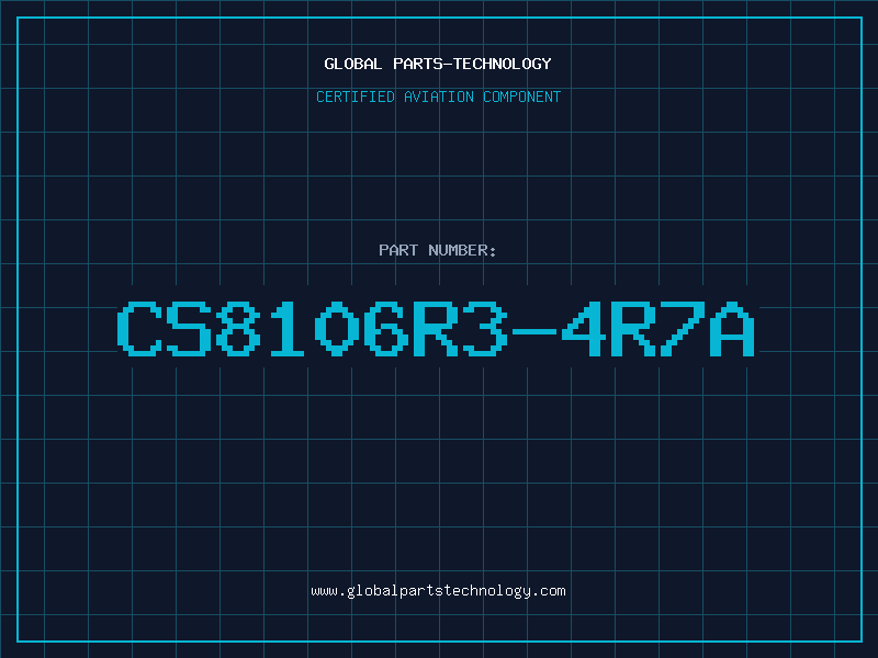 Aviation Part CS8106R3-4R7A