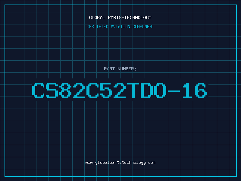Aviation Part CS82C52TDO-16