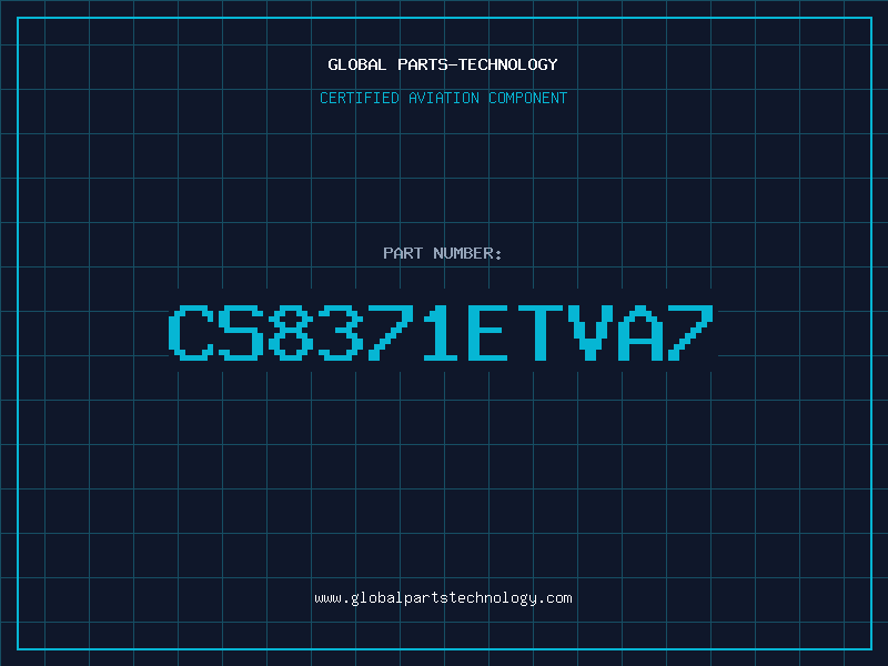 Aviation Part CS8371ETVA7
