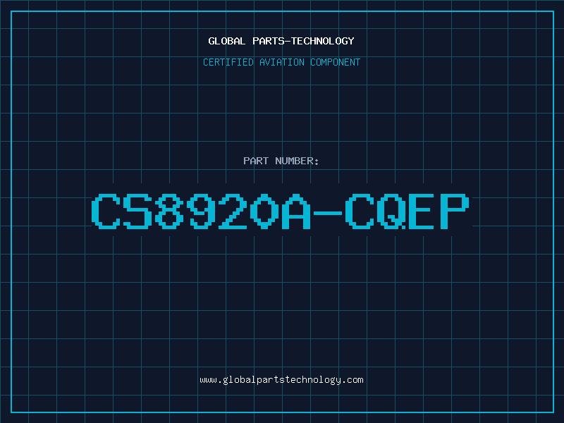 Aviation Part CS8920A-CQEP