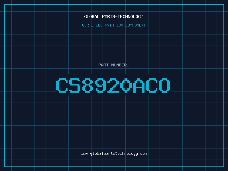 Aviation Part CS8920ACO