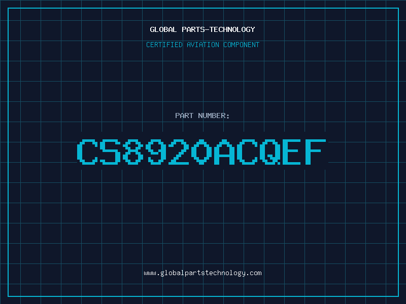 Aviation Part CS8920ACQEF