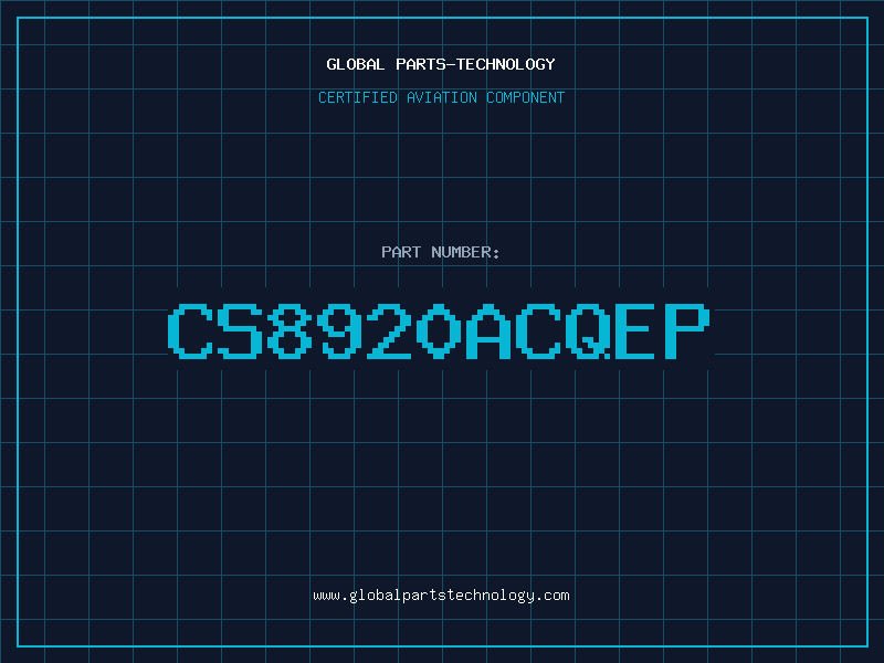 Aviation Part CS8920ACQEP