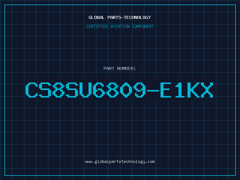 Aviation Part CS8SU6809-E1KX