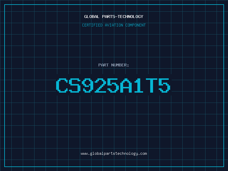 Aviation Part CS925A1T5