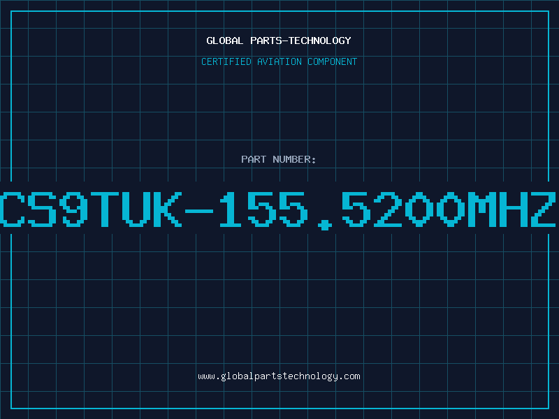 Aviation Part CS9TUK-155.5200MHz