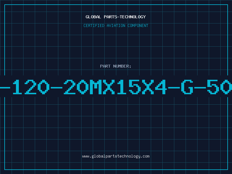 Aviation Part CSA-120-20MX15X4-G-500-J