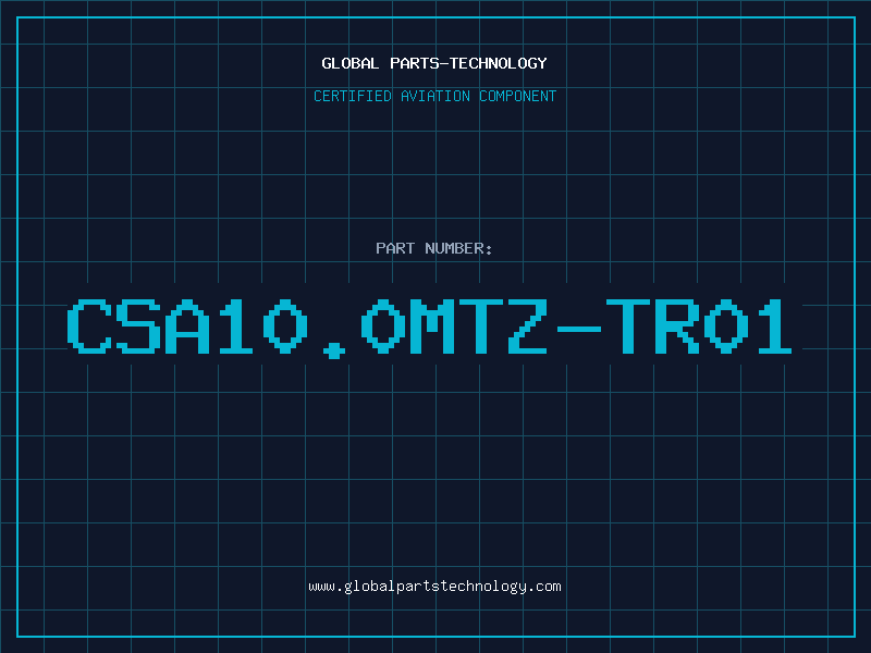 Aviation Part CSA10.0MTZ-TR01