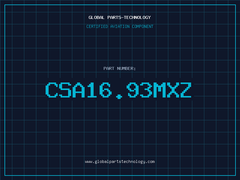 Aviation Part CSA16.93MXZ