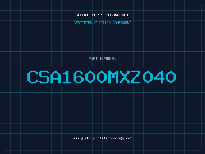 Aviation Part CSA1600MXZ040