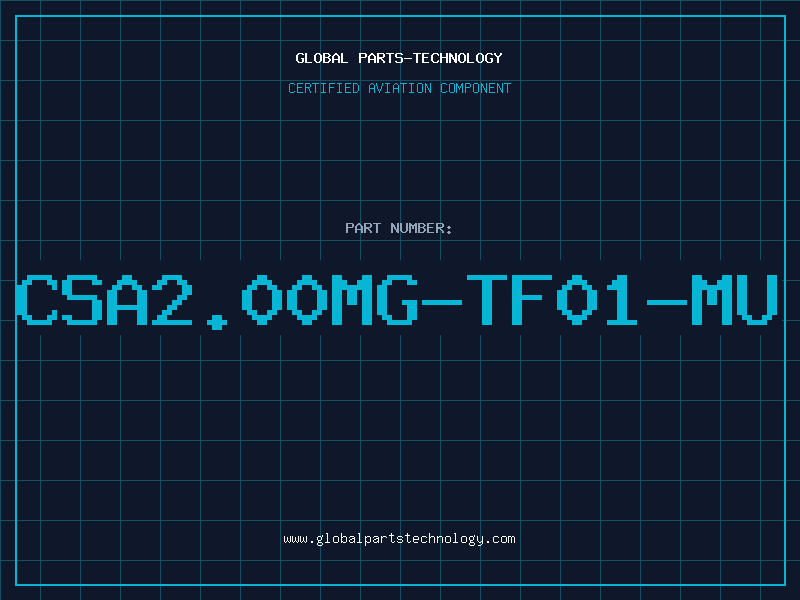 Aviation Part CSA2.00MG-TF01-MU